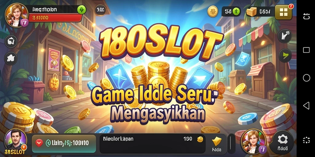 Tampilan gameplay menarik dalam 180SLOT dengan mesin slot beragam.