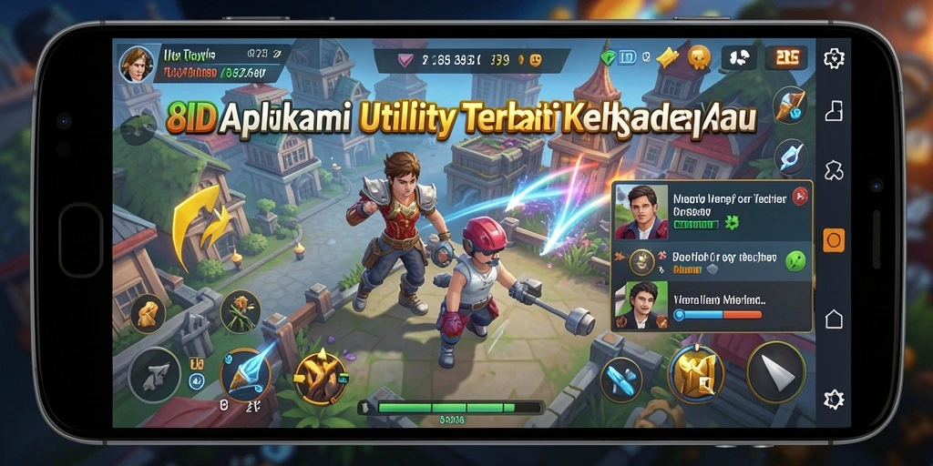 Tampilan antarmuka aplikasi 8ID yang mudah digunakan dan fungsional.