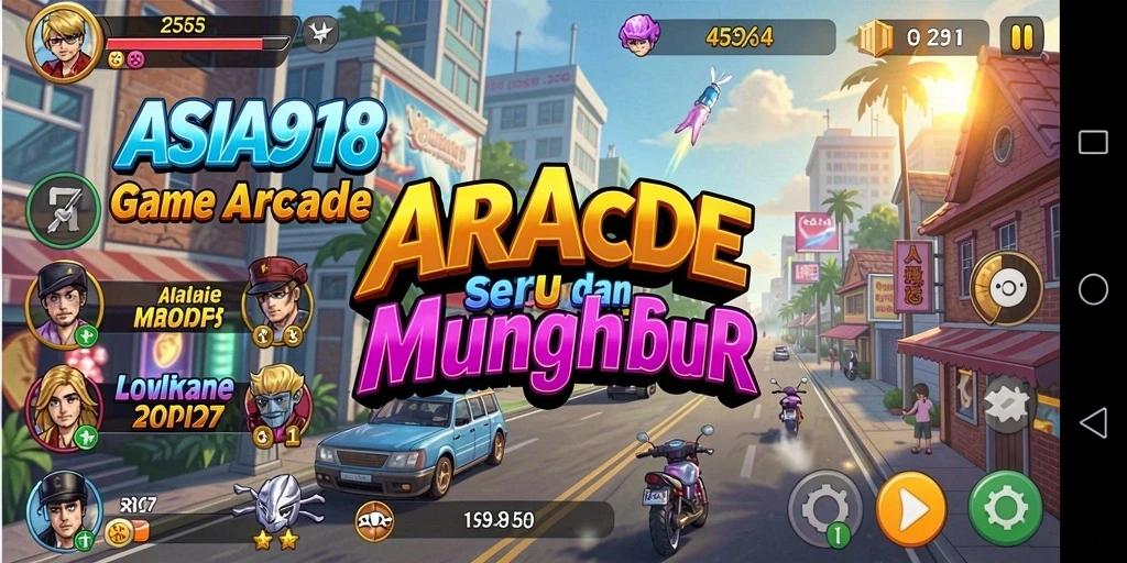 Tampilan gameplay ASIA918 yang seru dan penuh warna.