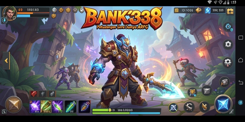Tampilan menakjubkan dari gameplay petualangan ARPG yang seru.