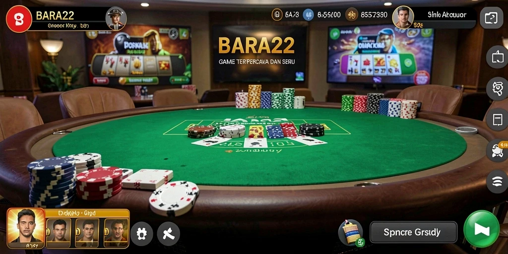 Tampilan gameplay menarik dari BARA22 yang penuh strategi.