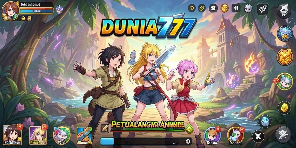 Tampilan menarik dari gameplay DUNIA777 yang penuh aksi.