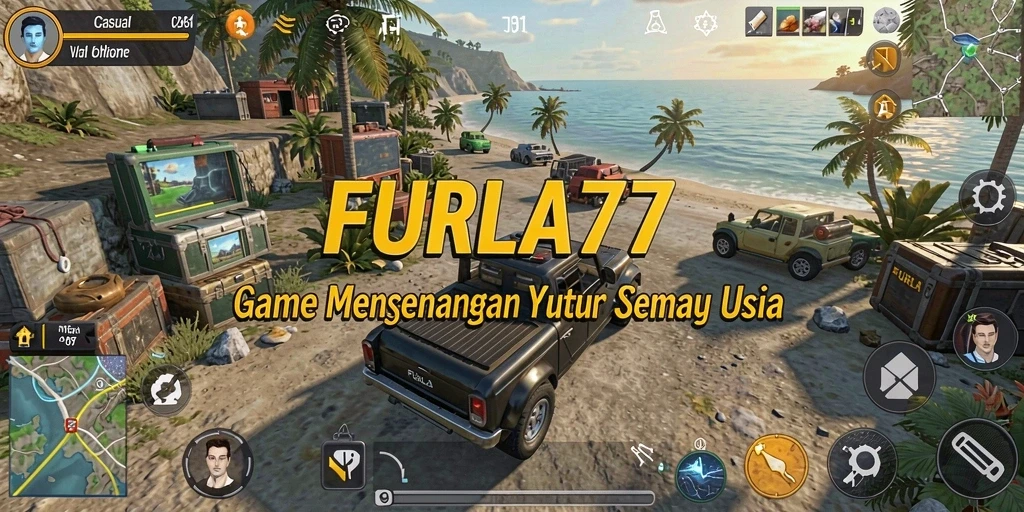 Tampilan gameplay FURLA77 yang seru dan interaktif.