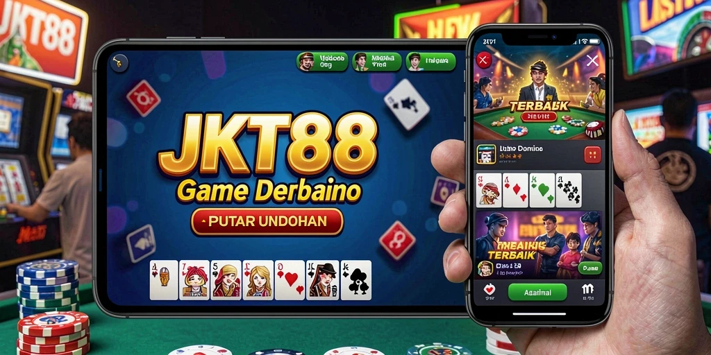 Tampilan seru gameplay JKT88 di Domino.