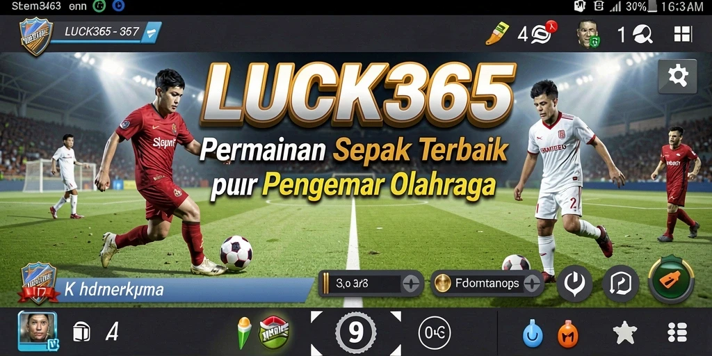 Tampilan gameplay seru dan mendebarkan di LUCK365.