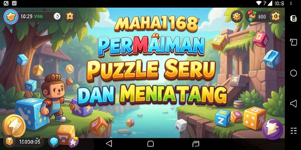 Tampilan gameplay MAHA168 yang menantang dan menarik.
