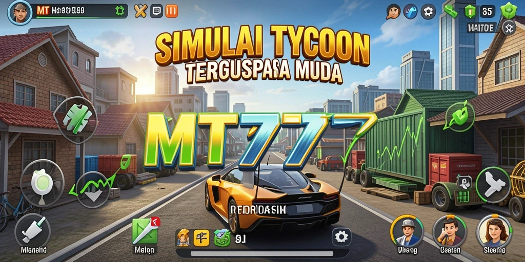 Gameplay menarik di MT777 yang menampilkan pengelolaan bisnis.