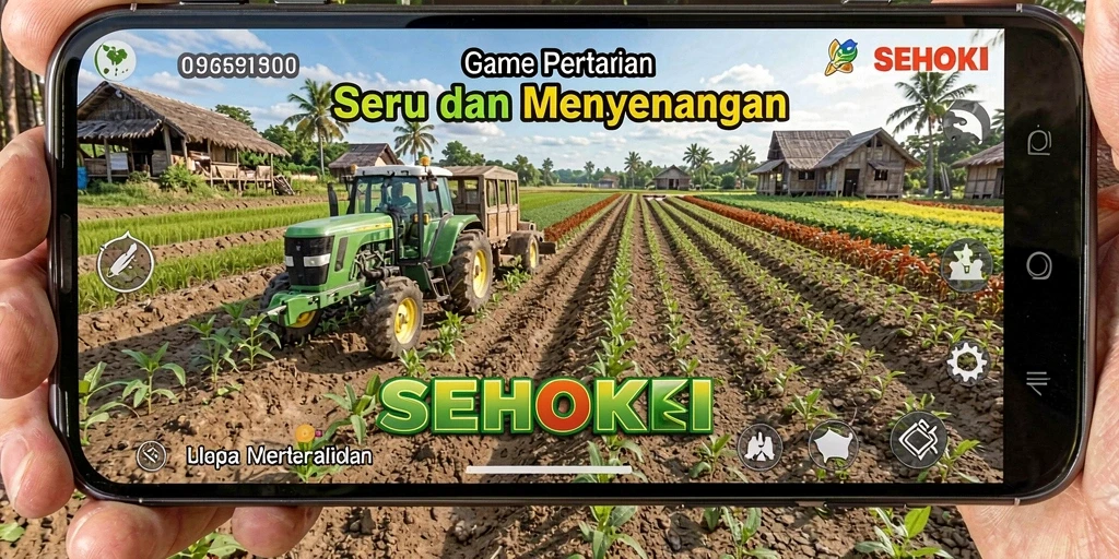 Screenshot SEHOKI menampilkan gameplay menyenangkan bertani dan merawat hewan.