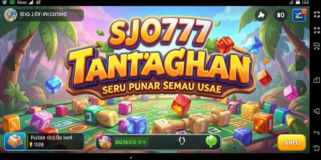 Tampilan gameplay SJO777 dengan berbagai tantangan Puzzle yang seru.