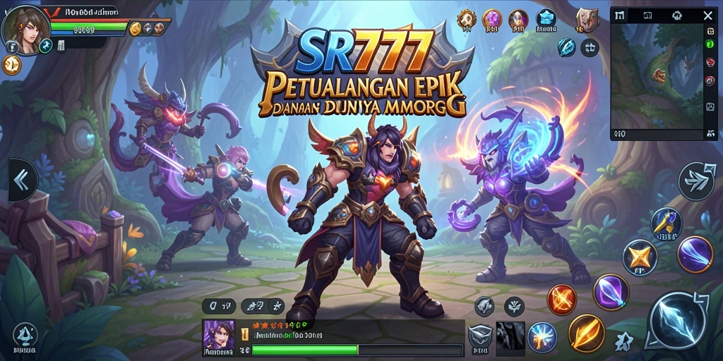 Tampilan gameplay epik di dunia SR777 yang menakjubkan.