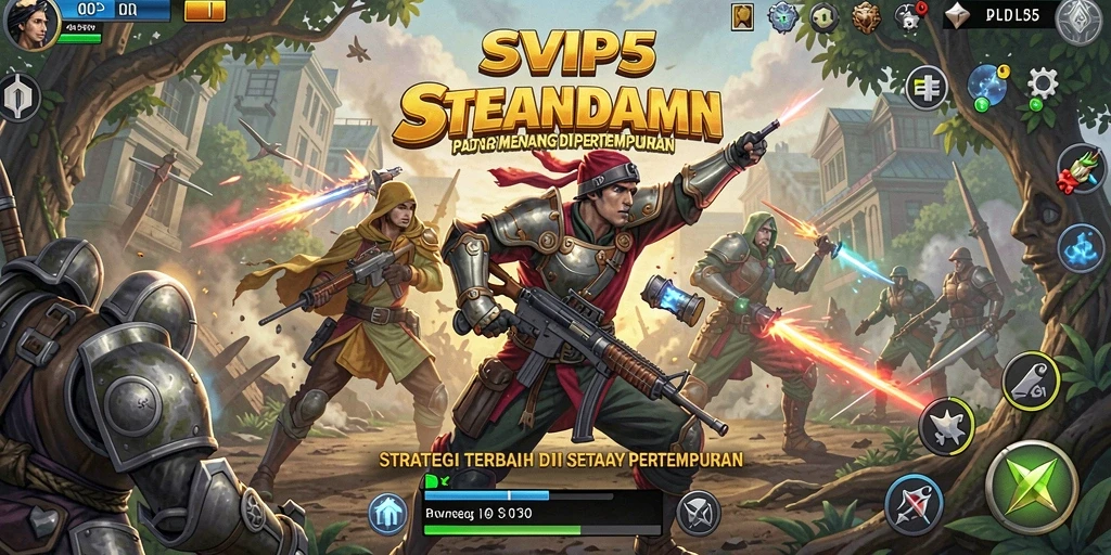 Tampilan menarik dari gameplay strategi SVIP5.