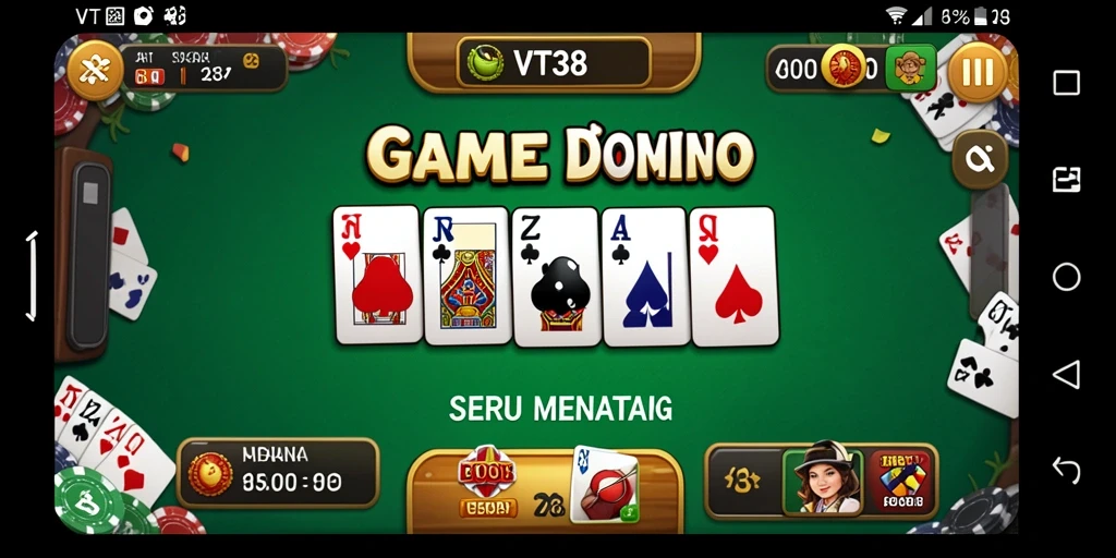 Tampilan gameplay seru dan interaktif dari VT38.